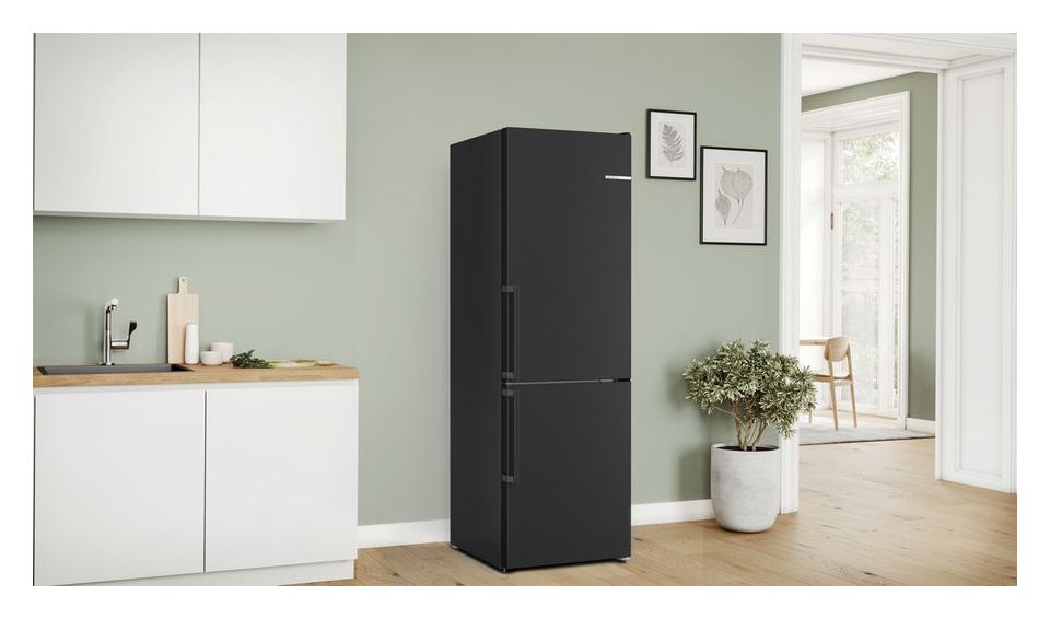 Serie 4 KGN36VXCT 218 l / 103 l Kühl-Gefrierkombi freistehend NoFrost 159 kWh Jahr  (Edelstahl) 