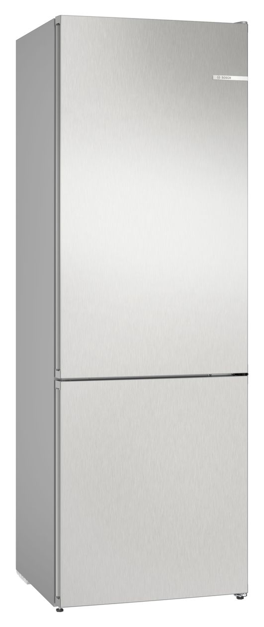 Serie 4 KGN492LCF 311 l / 129 l Kühl-Gefrierkombi freistehend NoFrost 178 kWh Jahr  (Metallisch) 