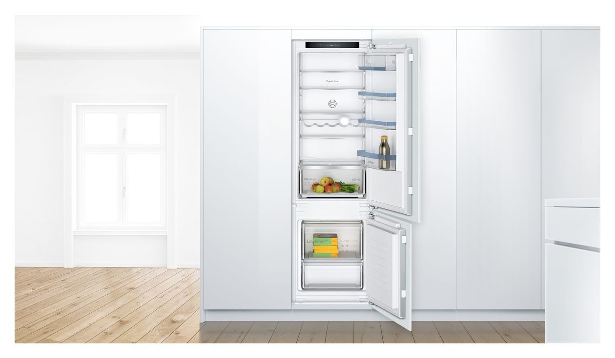 Serie 4 KIV87SFE0 200 l / 70 l Einbau Kühl-/Gefrierkombination 216 kWh 