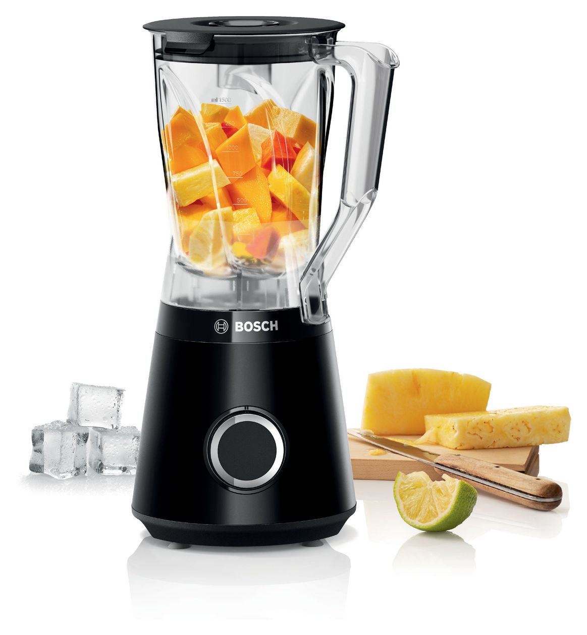 Serie 4 MMB6141B VitaPower 1,5 l Standmixer 2 Geschwindigkeiten 1200 W  (Schwarz) 