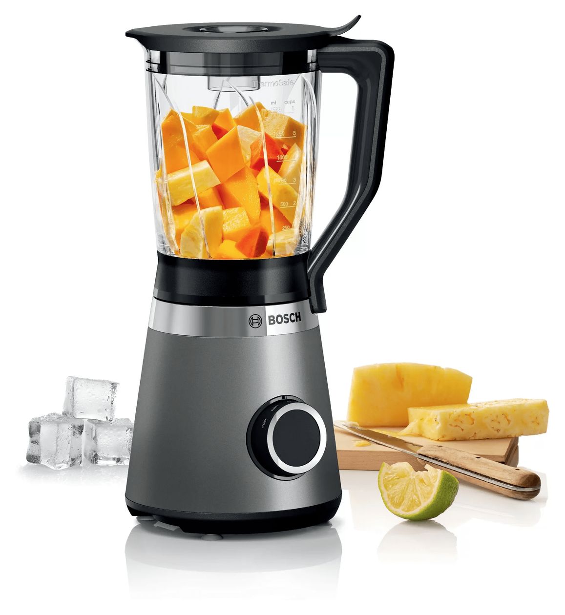 Serie 4 MMB6172S 1,5 l Standmixer 2 Geschwindigkeiten 1200 W  (Silber) 