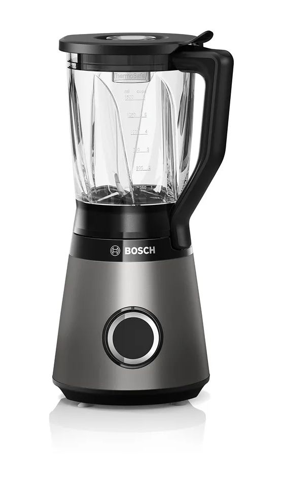 Serie 4 MMB6172SN VitaPower 1,5 l Standmixer 2 Geschwindigkeiten 1200 W  (Schwarz, Edelstahl) 