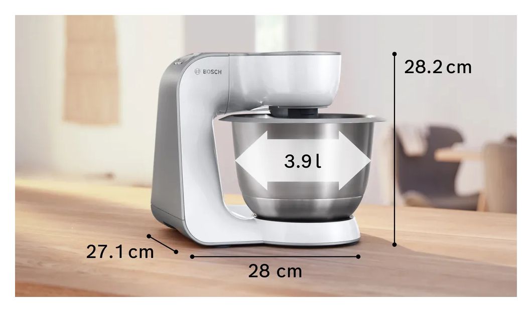 Serie 4 MUM58200 1000 W Küchenmaschine 3,9 l  (Weiß) 