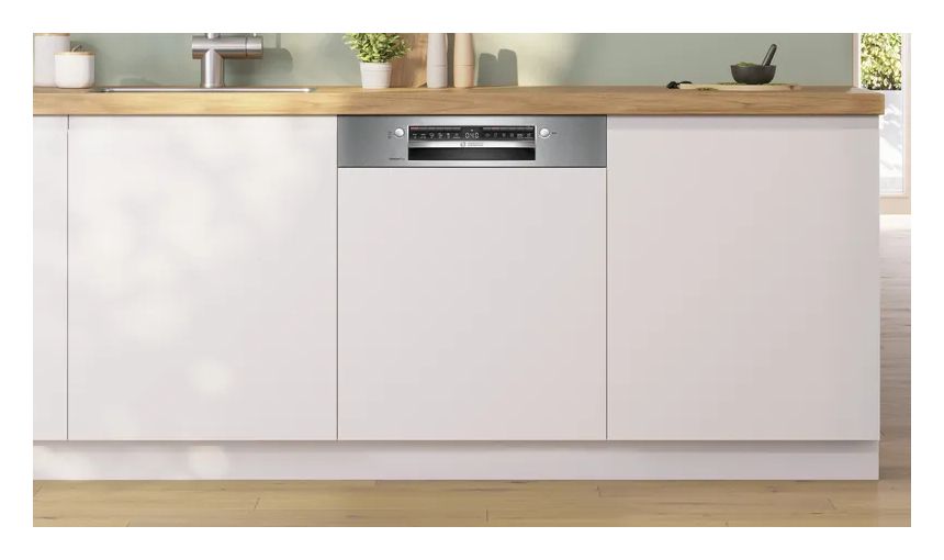 Serie 4 SBI4ECS28E 60 cm Geschirrspüler teilintegriert (ohne Front) Sehr leise 14 Maßgedecke aquaStop Funktion Wärmetauscher 