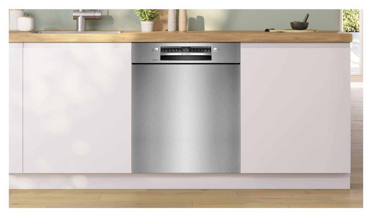 Serie 4 SMU4ECS31E 60 cm Geschirrspüler unterbaufähig Sehr leise 14 Maßgedecke aquaStop Funktion Wärmetauscher 