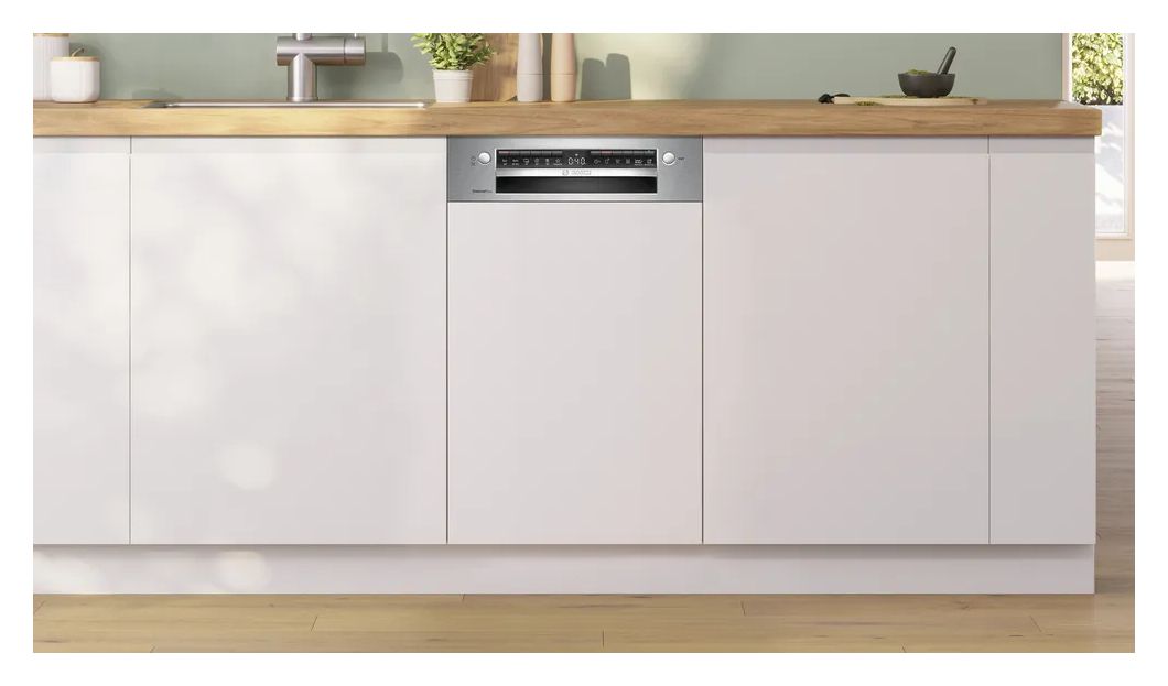 Serie 4 SPI4HMS49E 45 cm Geschirrspüler teilintegriert (ohne Front) Leise 10 Maßgedecke aquaStop Funktion 