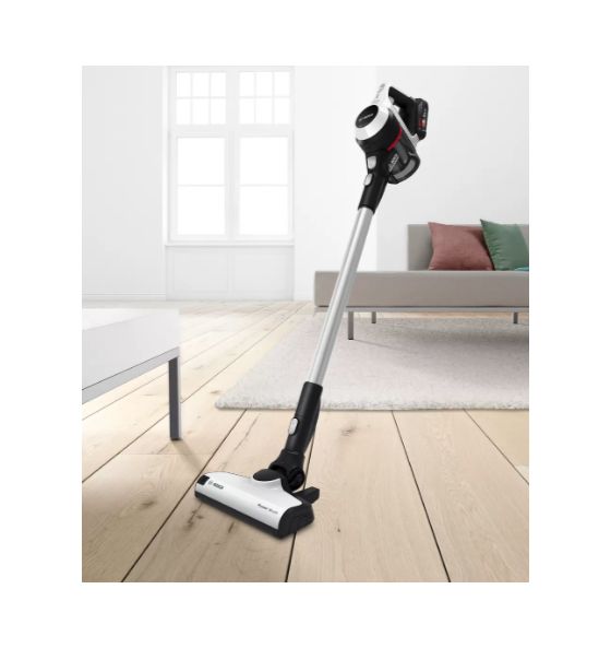 Serie 6 BKS611MTB Handstaubsauger Beutellos bis 30 min Laufzeit  (Schwarz, Weiß) 