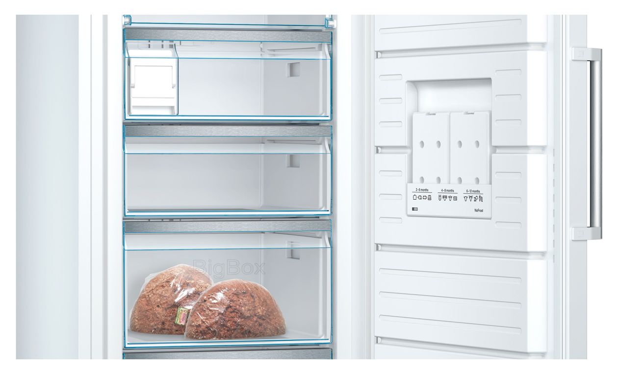 Serie 6 GSN54AWCV 328 l Gefrierschrank 170 kWh Jahr NoFrost  (Weiß) 