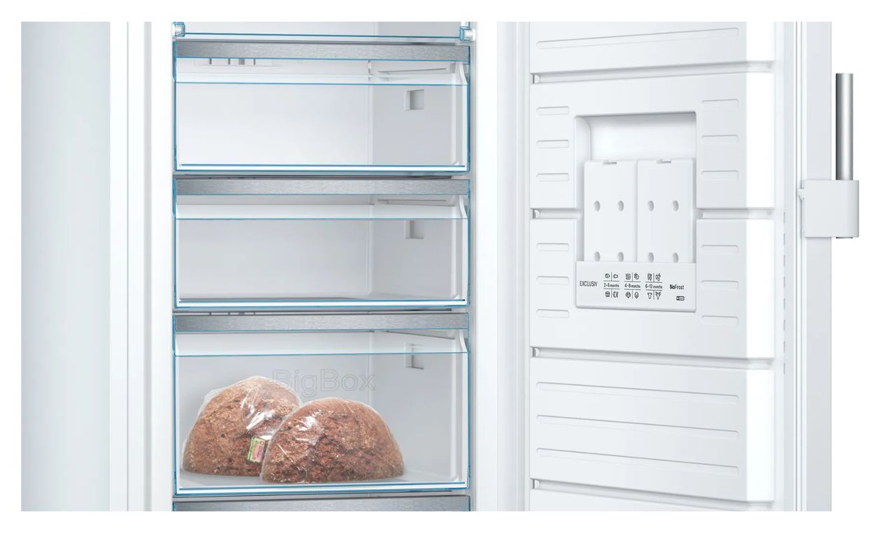 Serie 6 GSN54EWCV 328 l Gefrierschrank 170 kWh Jahr NoFrost  (Weiß) 