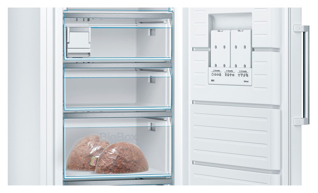 Serie 6 GSN58AWCV 366 l Gefrierschrank 178 kWh Jahr NoFrost  (Weiß) 