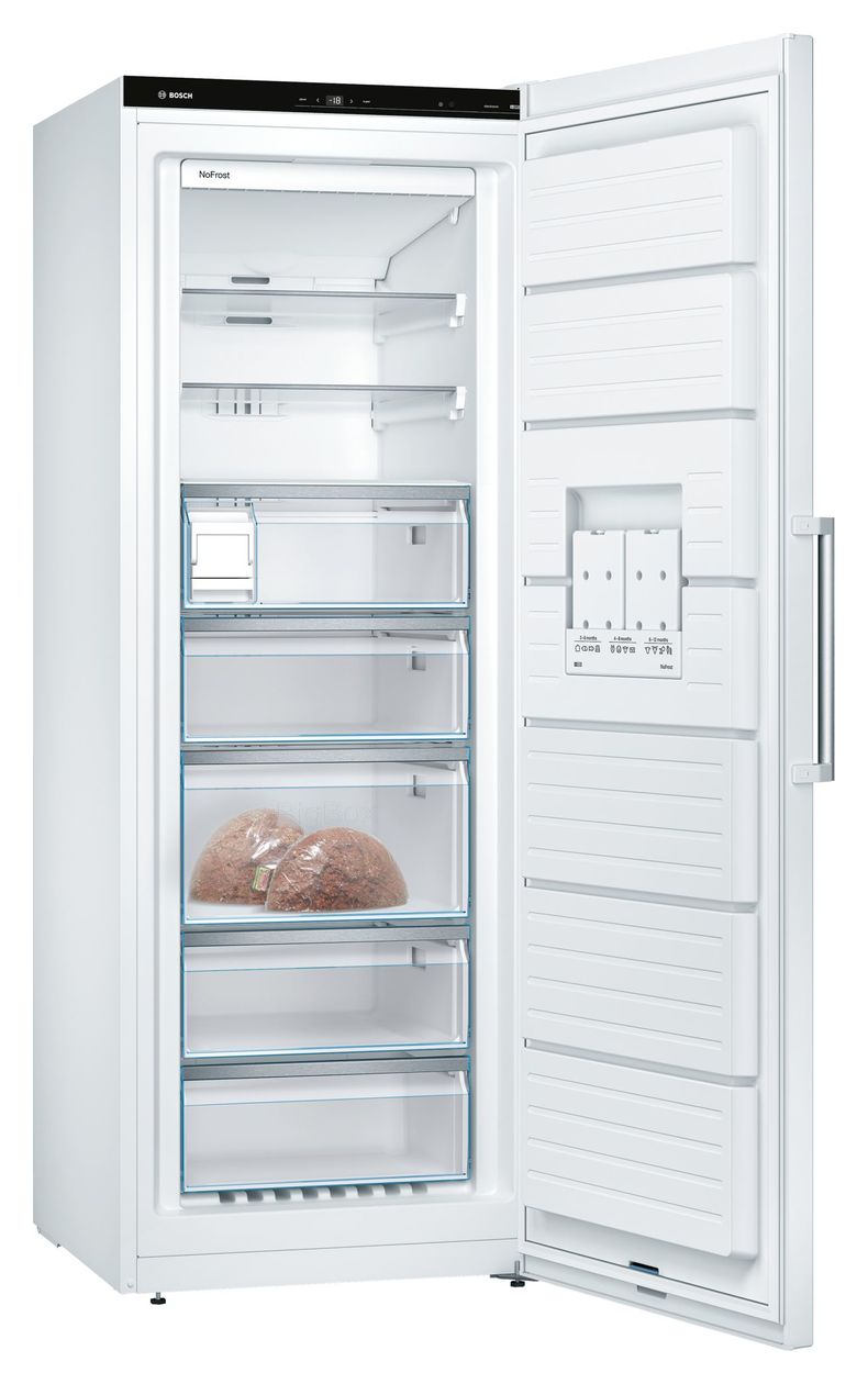 Serie 6 GSN58AWDP 366 l Gefrierschrank 222 kWh Jahr NoFrost  (Weiß) 