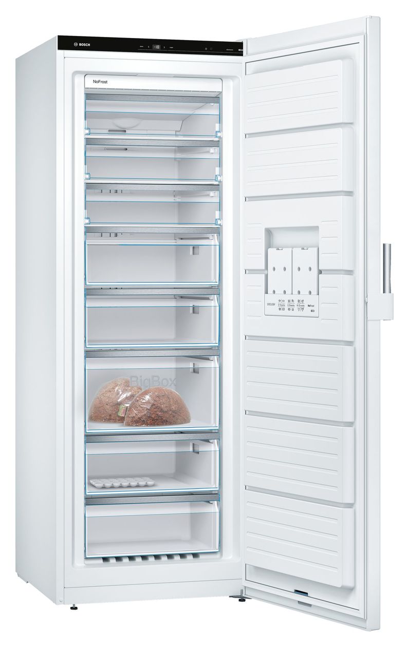 Serie 6 GSN58EWDV 366 l Gefrierschrank 222 kWh Jahr NoFrost  (Weiß) 