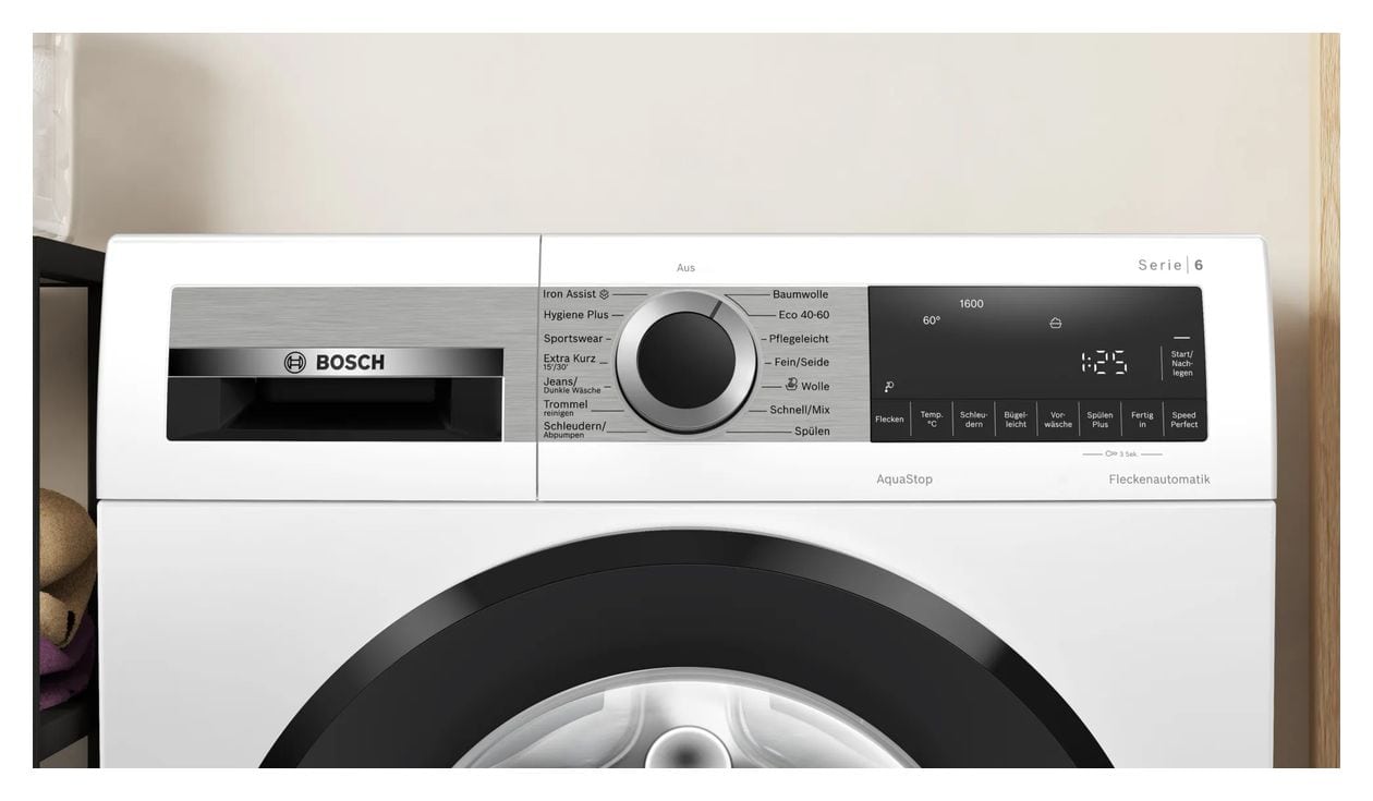 Serie 6 WGG256Z40 10 kg Frontlader Waschmaschine 1600 U/min aquaStop Funktion AutoClean 
