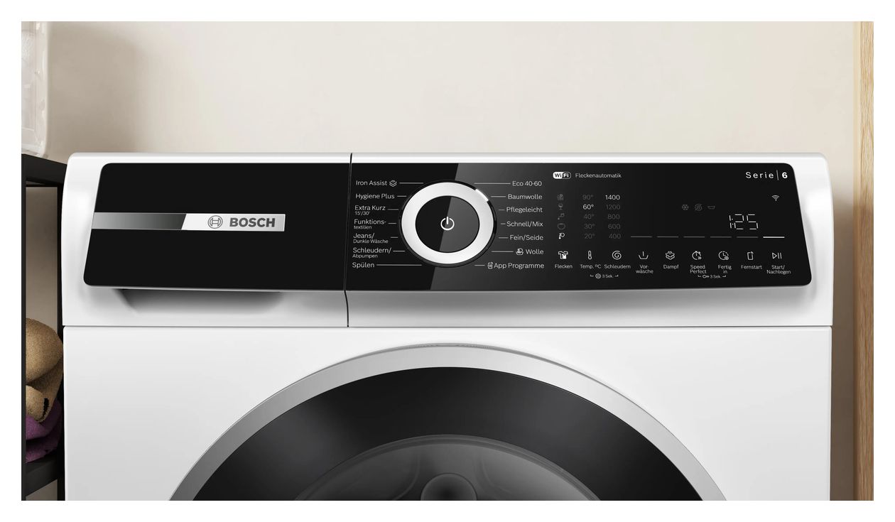 Serie 6 WGN244M7EX 9 kg Frontlader Waschmaschine 1400 U/min aquaStop Funktion 