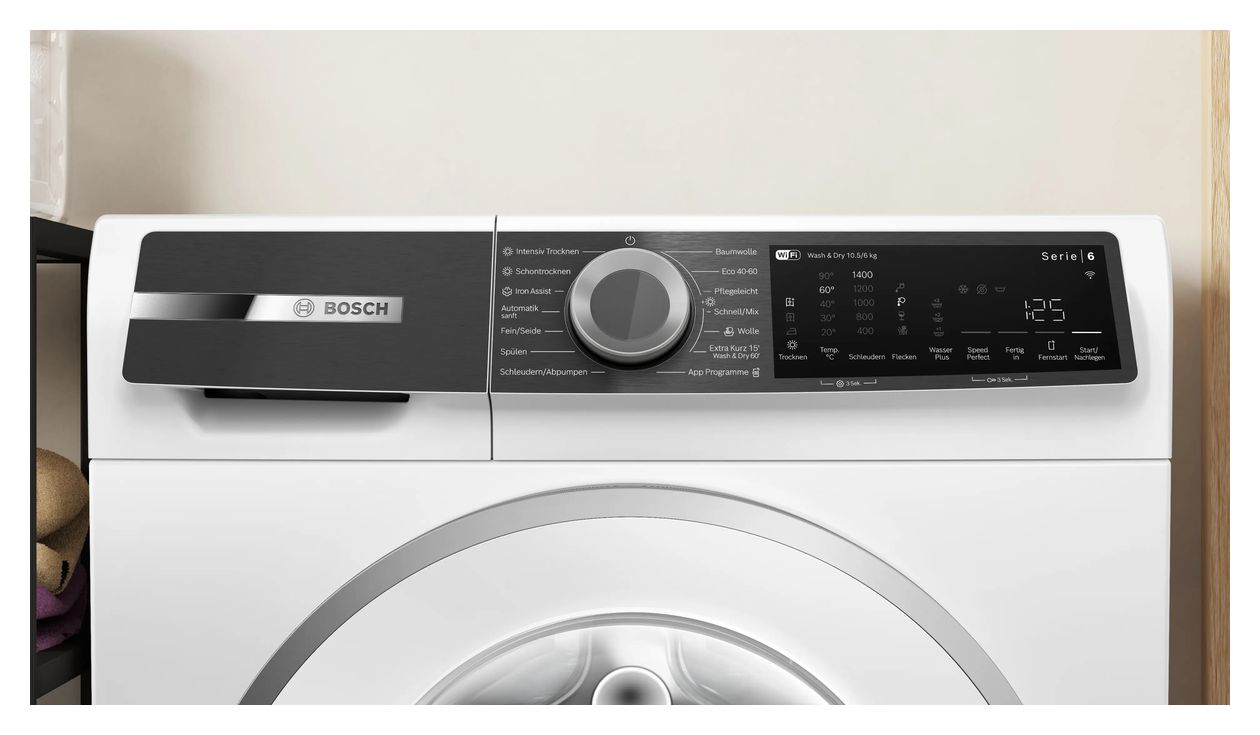 Serie 6 WNG24493 10,5 kg 6 kg Waschtrockner 1400 U/min 