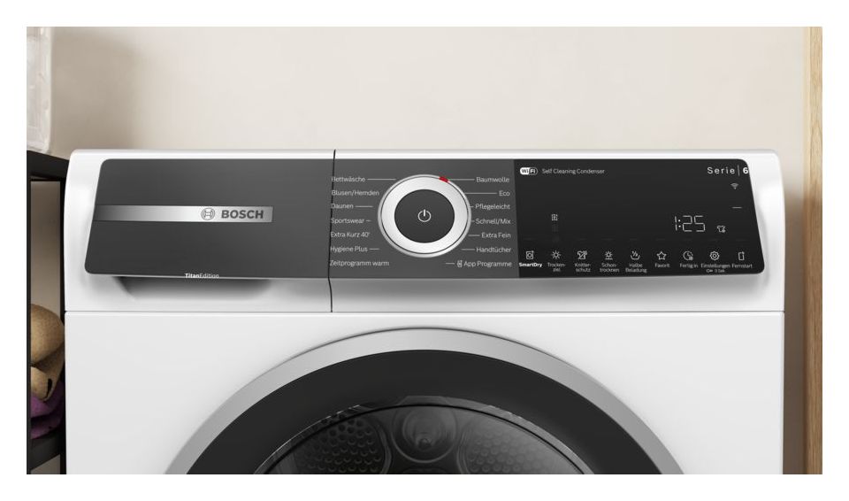 Serie 6 WQH245B0EX Wärmepumpen Trockner Frontlader AutoClean 