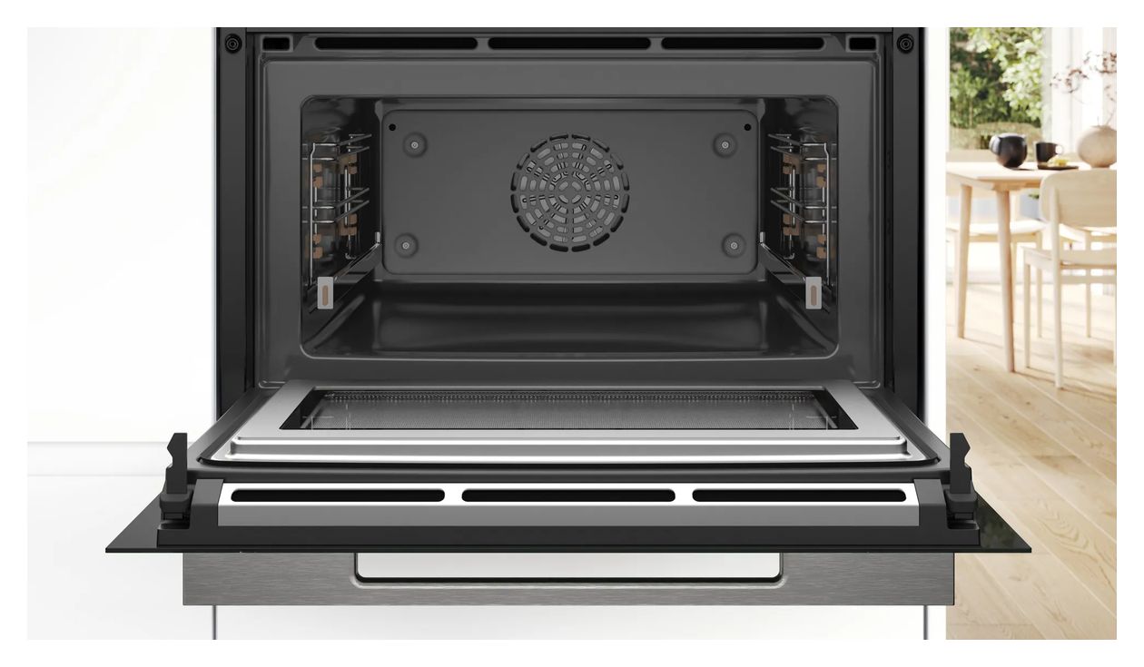 Serie 8 CMG736AB1F Einbaubackofen kompakt AutoClean Mikrowelle 