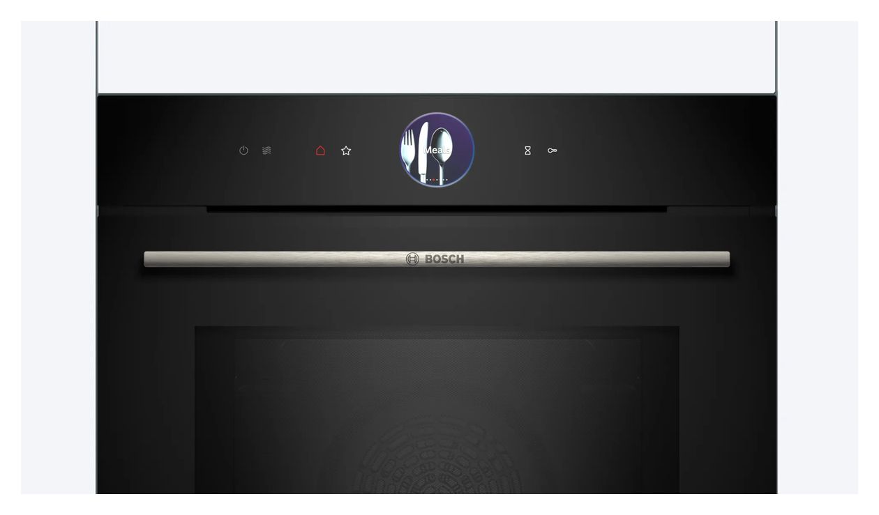 Serie 8 HMG7361B1 Einbaubackofen groß Mikrowellenkochen 