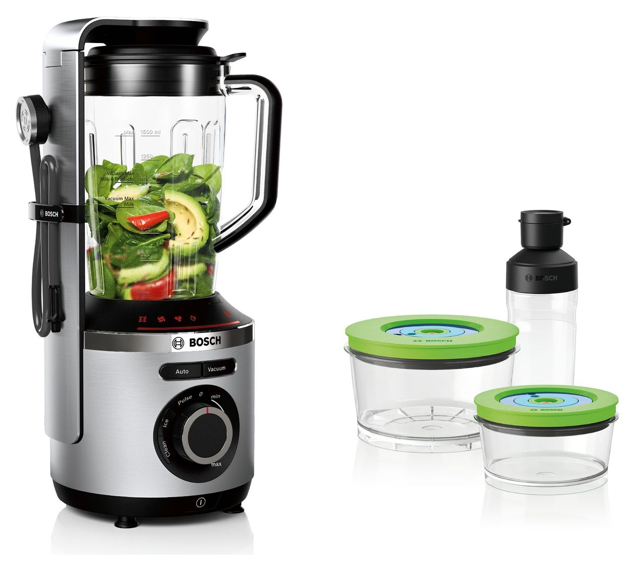 Serie 8 MMBV625M VitaPower 1,5 l Standmixer 1000 W  (Aluminium, Schwarz) 