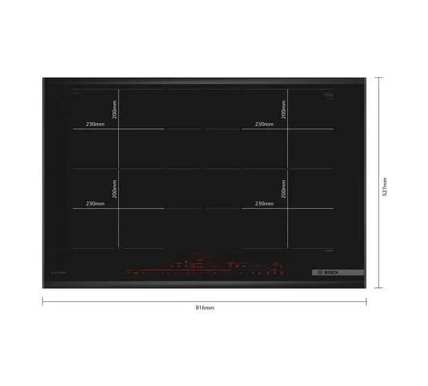 Serie 8 PXY895DV1E autarkes 80 cm Induktionskochfeld 4 Kochzonen 