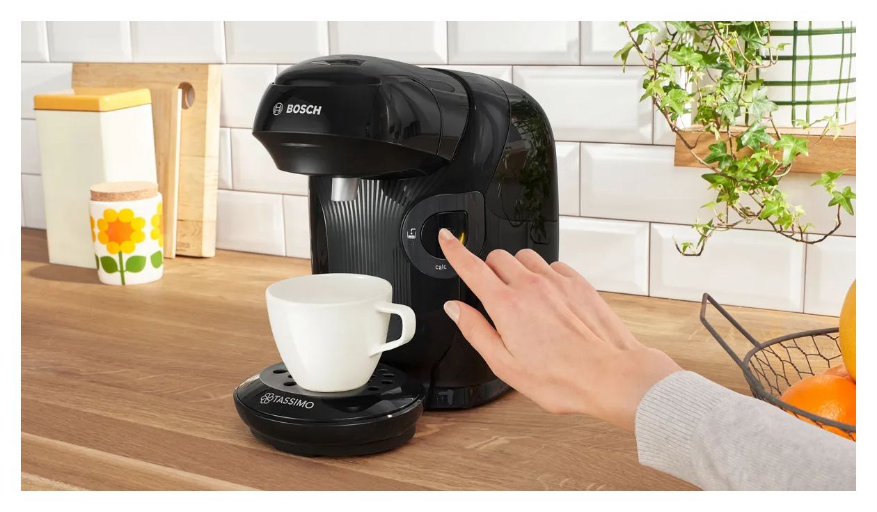 TAS112E Tassimo Style friendly Kaffeekapsel Maschine  (Schwarz) 