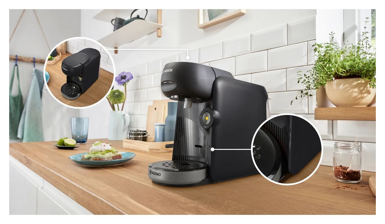TAS1620 Tassimo Finesse Classic Kaffeekapsel Maschine  (Schwarz) 
