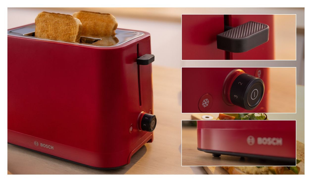 TAT3M124 MyMoment Toaster 950 W 2 Scheibe(n)  (Rot) 