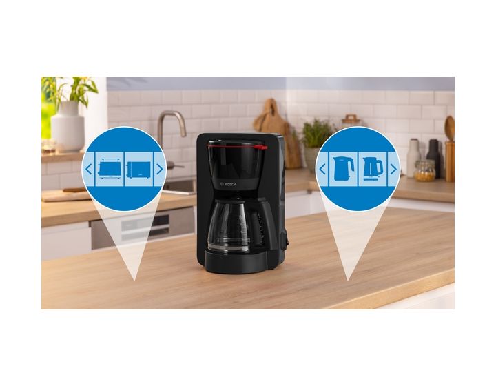 TKA2M113 MyMoment 15 Tassen Filterkaffeemaschine 1,2 l  (Schwarz) 