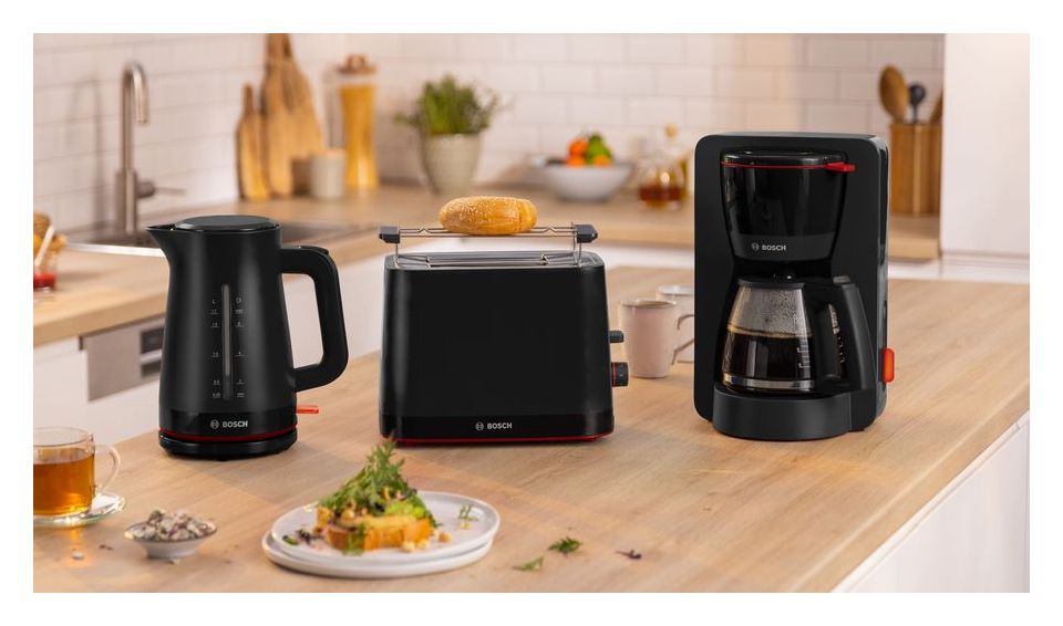 TKA3M133 MyMoment 15 Tassen Filterkaffeemaschine 1,4 l  (Schwarz) 