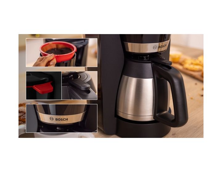 TKA5M253 MyMoment 12 Tassen Filterkaffeemaschine 1,1 l  (Schwarz) 