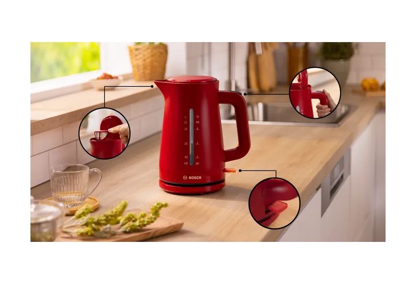 TWK3M124 MyMoment 1,7 l Wasserkocher 2400 W  (Rot) 