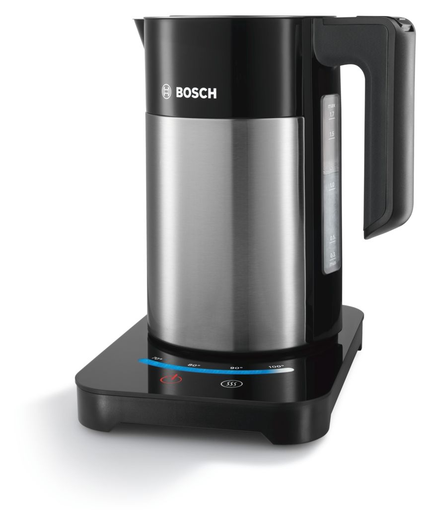 TWK7203 1,7 l Wasserkocher 1850 W  (Schwarz, Edelstahl) 