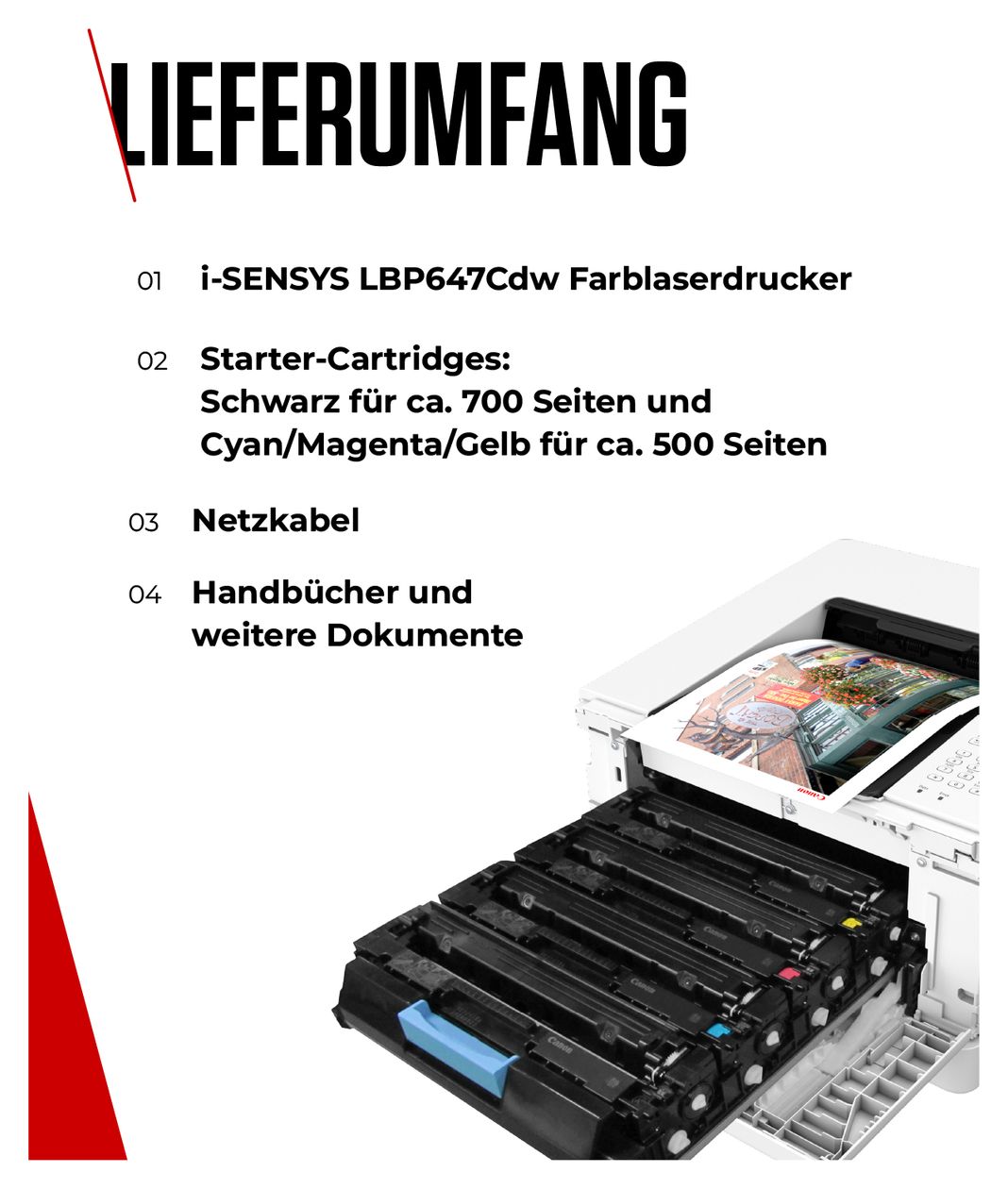 i-SENSYS LBP646Cdw A4 Laser Drucker 1200 x 1200 DPI 25 Seiten pro Minute 