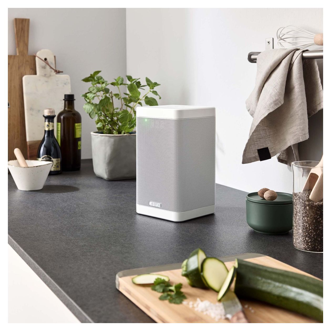 Smart Soundbox 3 S2 120 W Wlan Lautsprecher mit Bluetooth  (Weiß) 