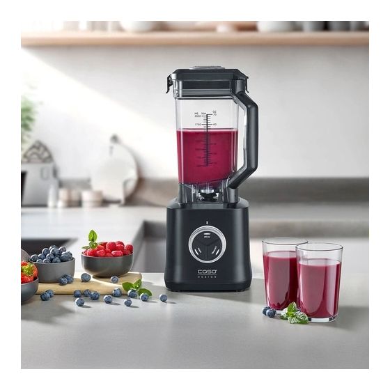 3621 B2000 PowerBlender 2000 l Standmixer 2000 W (Schwarz, Transparent) 