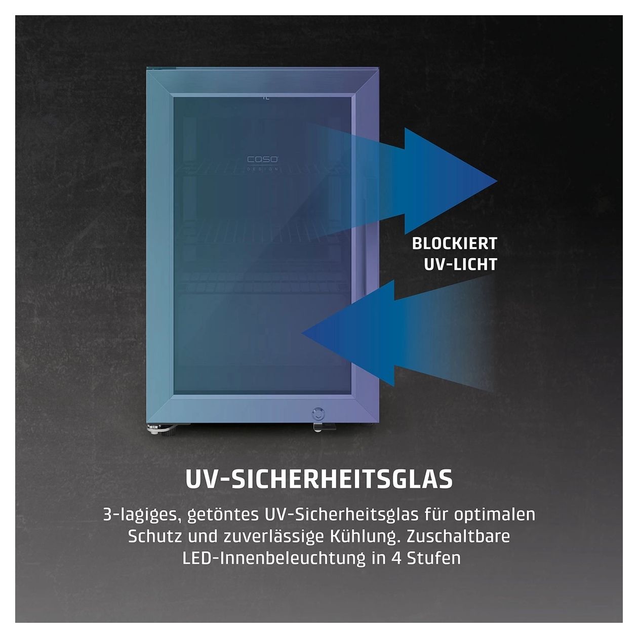 BBQ Deluxe-L Smart Weinkühler Freistehend 