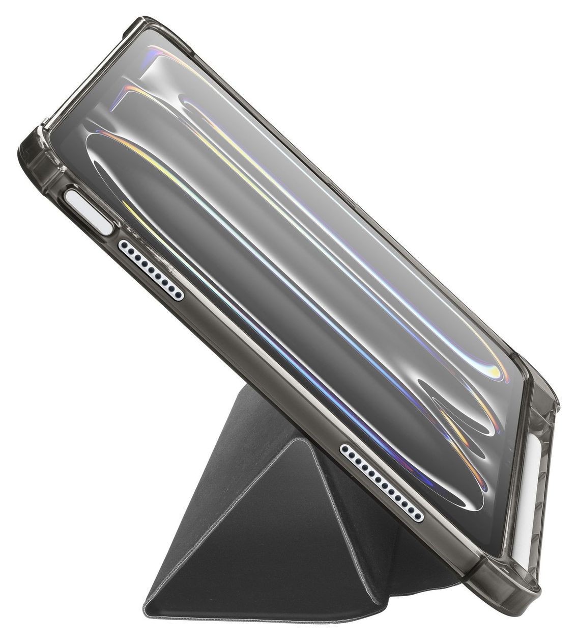 Folio Folio aus Kunstleder für Apple iPad Pro 11" bis 27,9 cm (11") (Schwarz) 