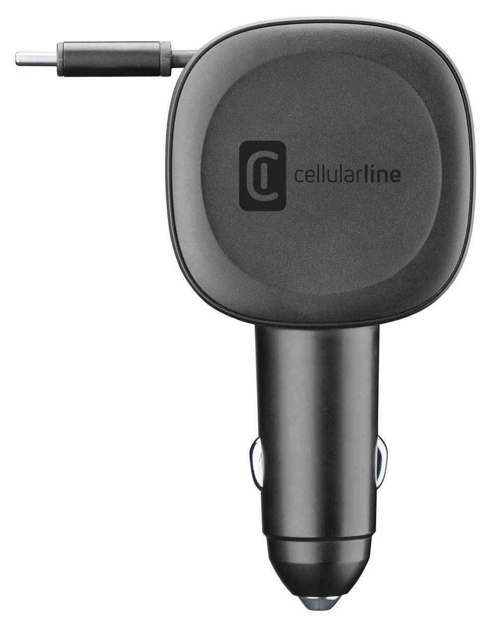 Retractable Car Charger 60W-Autoladegerät mit einziehbarem Kabel 