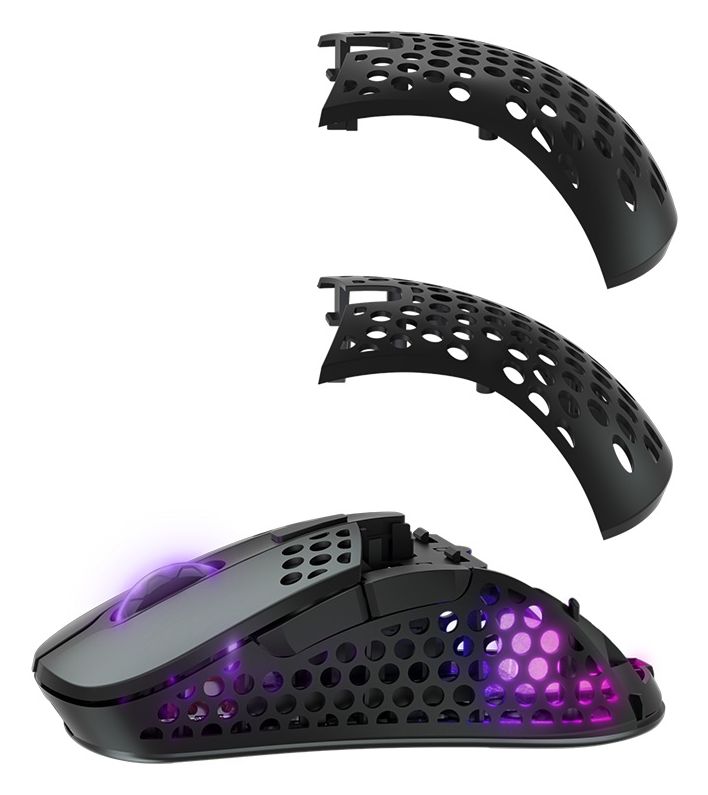 M4 RGB Wireless 19000 DPI Gaming Maus Optisch  (Schwarz) 