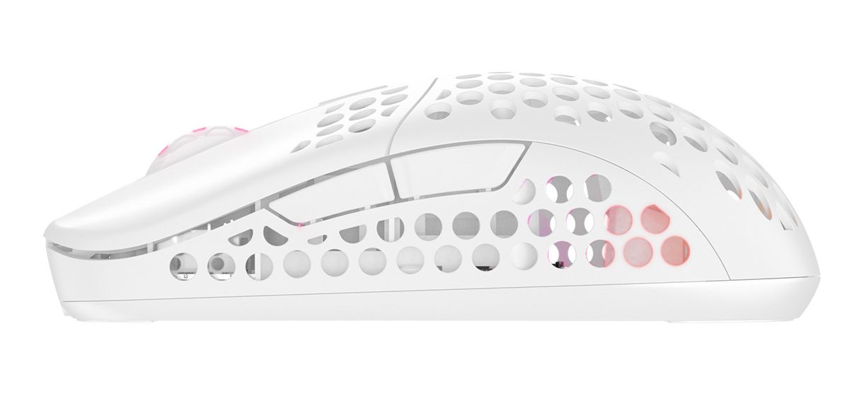 M42 RGB Wireless 19000 DPI Gaming Maus Optisch  (Weiß) 