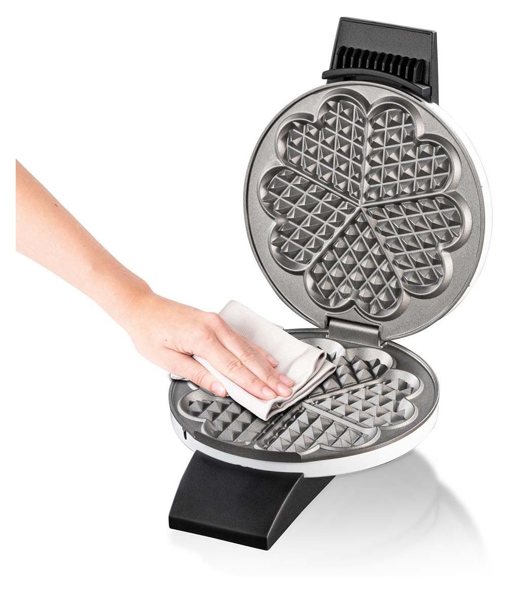 1621 Waffeleisen Herz (Form) für 5 Waffel(n) 930 W 
