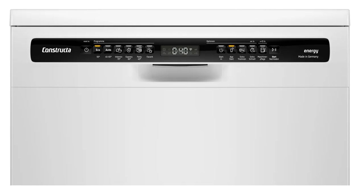 CG6SW01HBD 60 cm Geschirrspüler freistehend Sehr leise 13 Maßgedecke aquaStop Funktion Wärmetauscher 