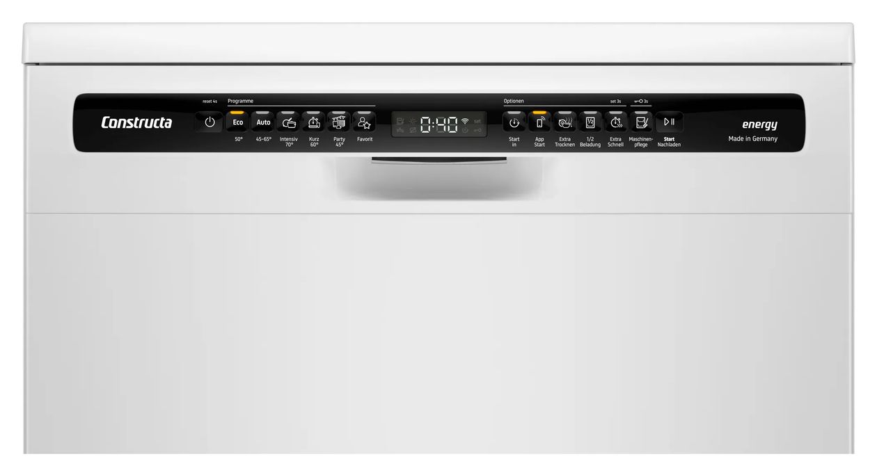 CG6SW02EBD 60 cm Geschirrspüler freistehend Sehr leise 13 Maßgedecke aquaStop Funktion Wärmetauscher 