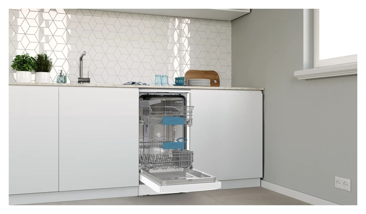 CP6SW01HLD 45 cm Geschirrspüler freistehend Leise 10 Maßgedecke aquaStop Funktion Wärmetauscher 