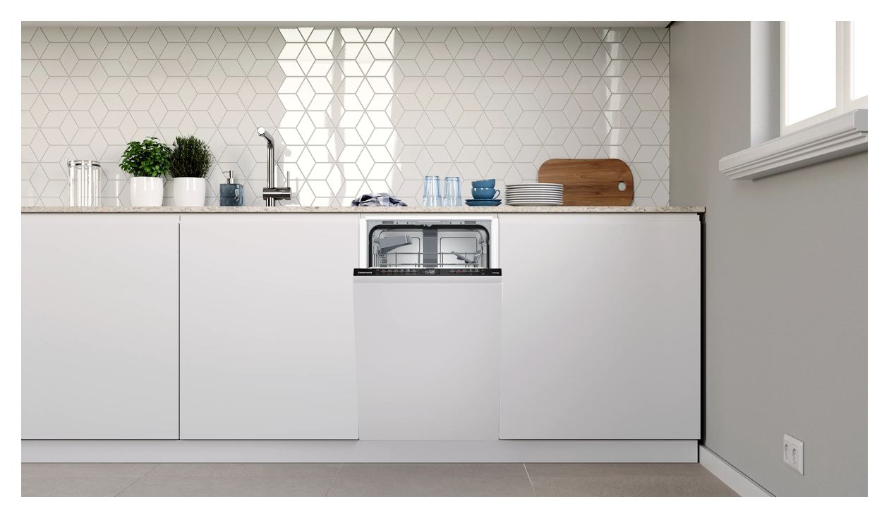 CP6VX01HLD 45 cm Geschirrspüler vollintegriert (ohne Front) Leise 10 Maßgedecke aquaStop Funktion Wärmetauscher 