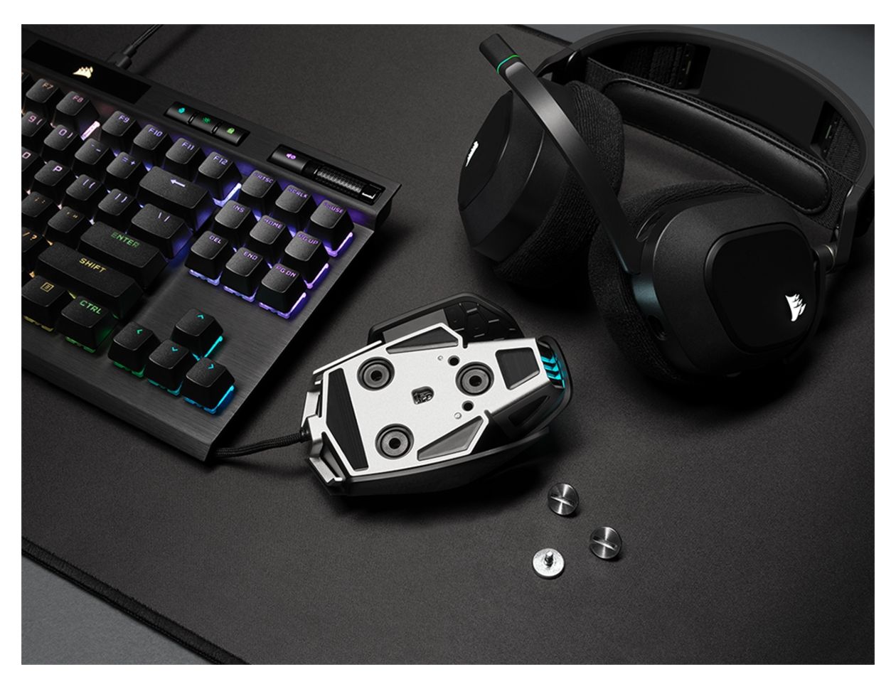 M65 RGB Ultra 26000 DPI Gaming Maus Optisch  (Schwarz) 