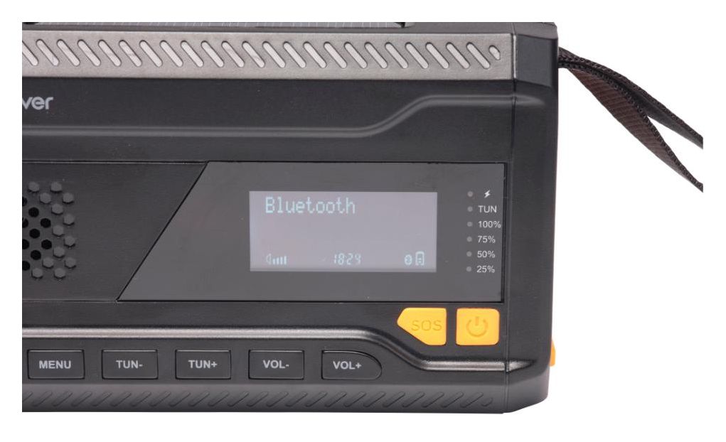 SCD-2033 DAB+, FM Radio Tragbar  (Schwarz) 