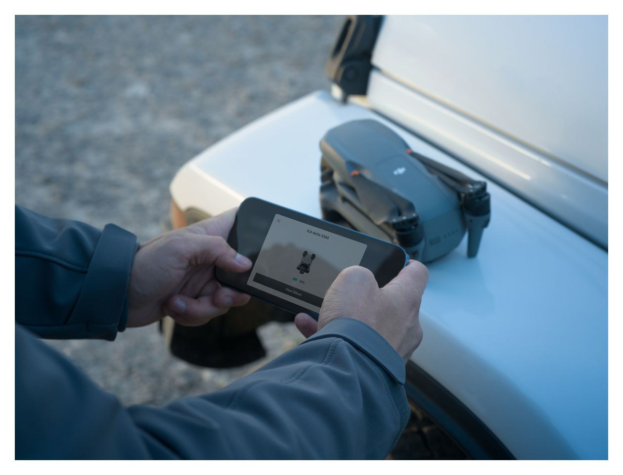 Air 3s 8192 x 6144 Pixel Quadrocopter Multicopter/Drohne  (Grau) 