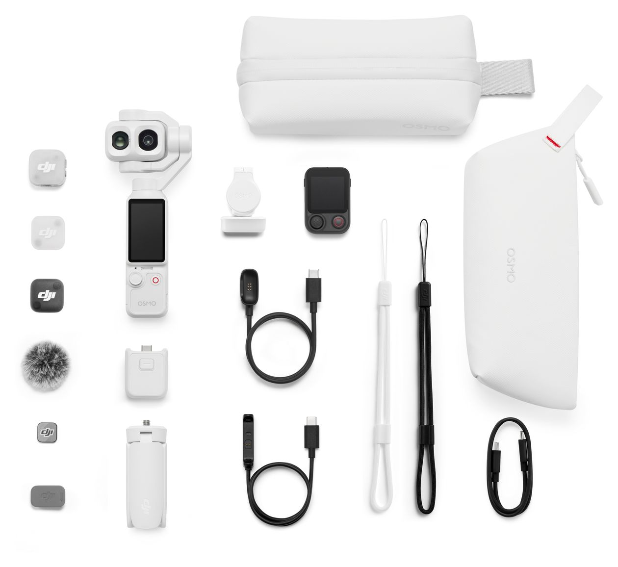 Osmo Pocket 4P Vlog Combo 7680 x 4320 Pixel Actioncam  (Weiß) 