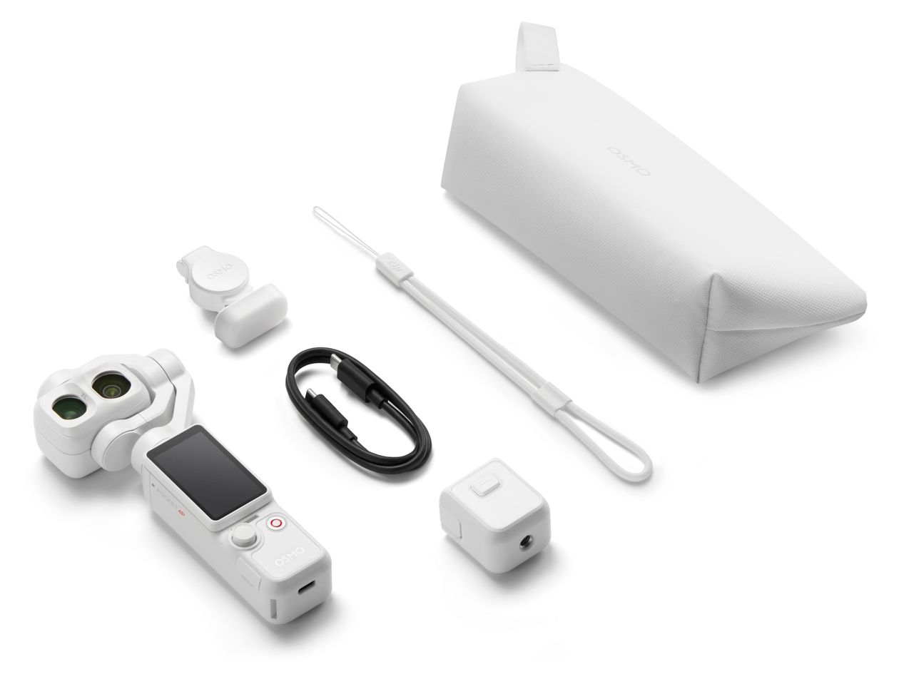 Osmo Pocket 4P Standard Combo 7680 x 4320 Pixel Actioncam  (Weiß) 
